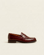 Grandeur Classic Leather Penny Loafers – Made-to-Order
