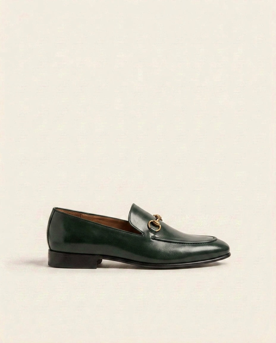 Leather Horsebit Loafers – Sleek Slip-On Formal Shoes