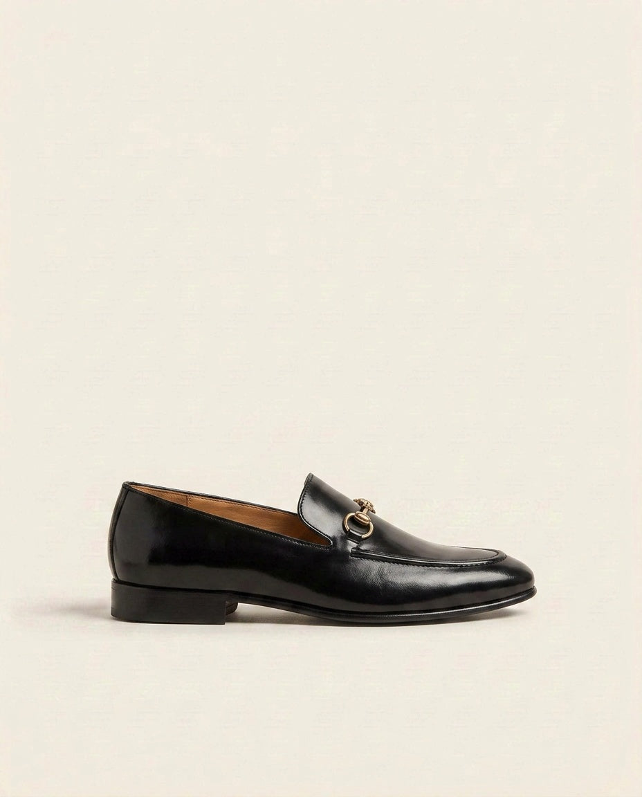 Leather Horsebit Loafers – Sleek Slip-On Formal Shoes