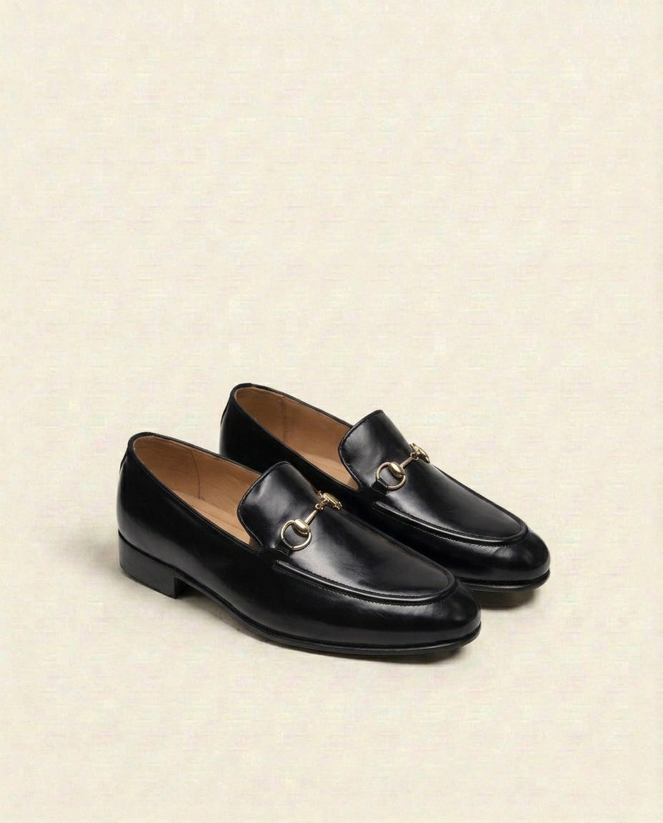 Leather Horsebit Loafers – Sleek Slip-On Formal Shoes