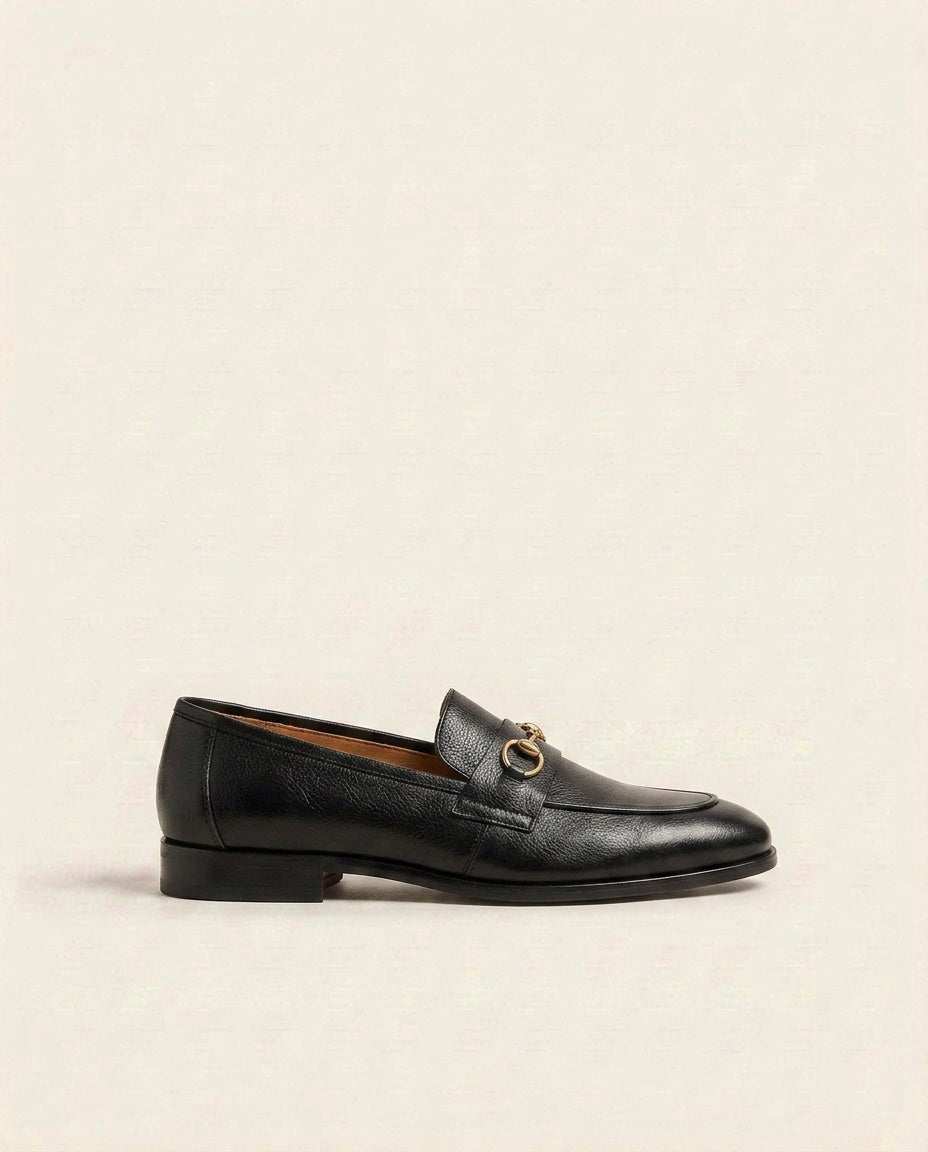 Leather Horsebit Loafers – Sleek Slip-On Formal Shoes
