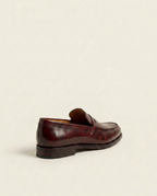 Grandeur Classic Leather Penny Loafers – Made-to-Order
